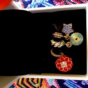 Pandora charms, set of 3